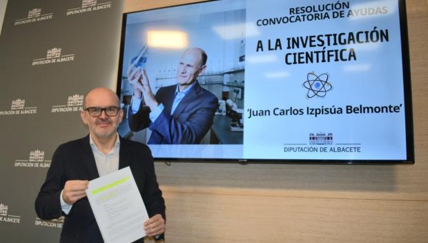 El diputado provincial de Sanidad de la Diputación de Albacete, Francisco García