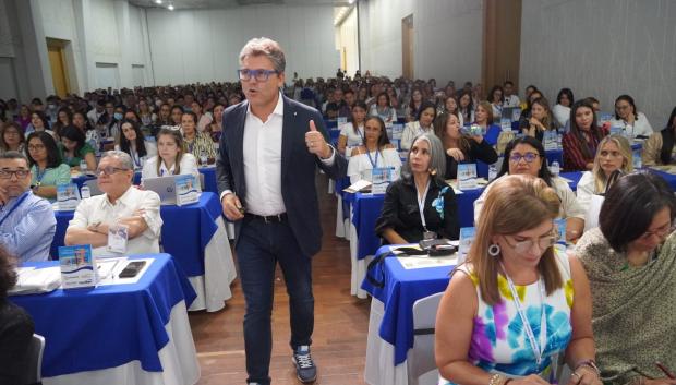 Marc Vidal, durante una conferencia.
