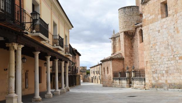 Plaza de la Catedral en El Burgo de Osma