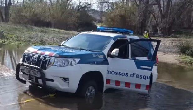La situación del Land Cruiser de los Mossos no es sencilla