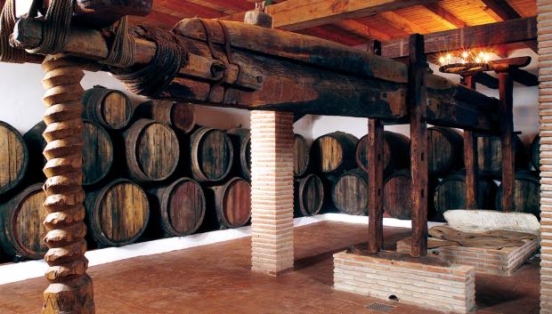 Interior de la bodega