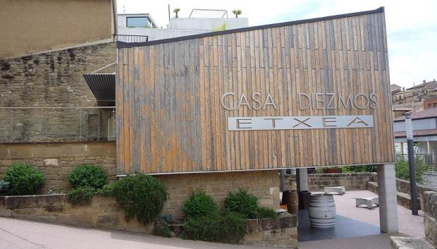 Vinoteca en Villabuena de Álava.