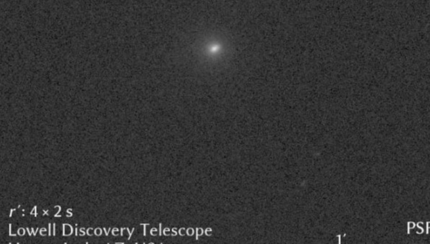 Primera fotografía del 3I/Atlas luego de su paso cerca del Sol