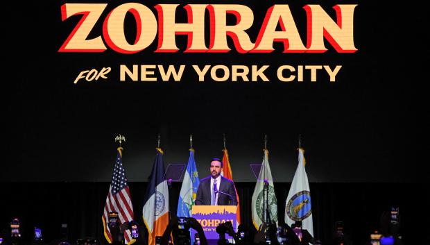 Zohran Mamdani tras conocerse su victoria en las elecciones