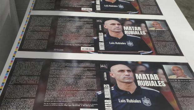 Imprenta donde se imprime el libro "Matar a Rubiales"  de Luis Rubiales que sale a la venta el 13 de noviembre


******EXCLUSIVE**********