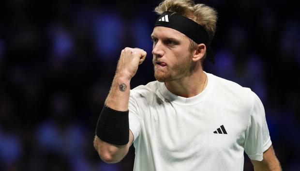 Alejandro Davidovich Fokina, en el Masters 1000 de París