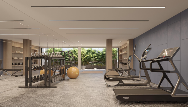 Una de las zonas comunes de lujo de las que dispone la propiedad