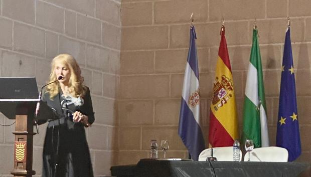 La historiadora María Fidalgo impartió una conferencia