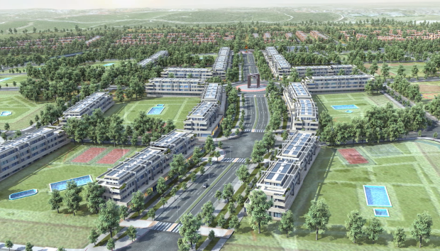 Vistazo de como quedará el nuevo barrio de Alcobendas