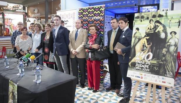 Año 2014, Mercado Victoria: los impulsores de estos meses de noviembre dedicados a Julio Romero de Torres.