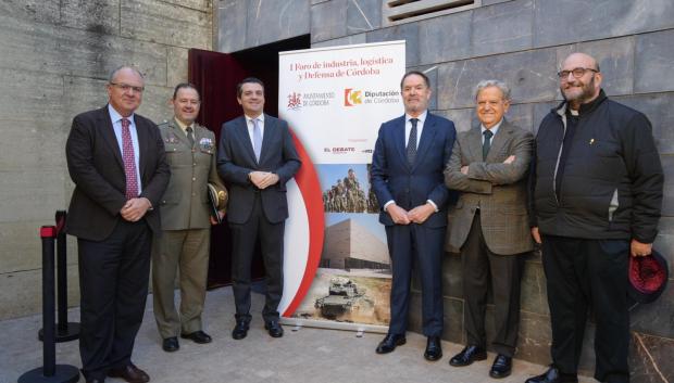 Antonio Prieto, general Enrique Ruiz Alonso. José María  Bellido, Bieito Rubido, Salvador Fuentes y Tomás Pajuelo.