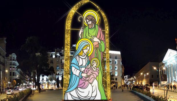 Nacimiento Plaza Cortes