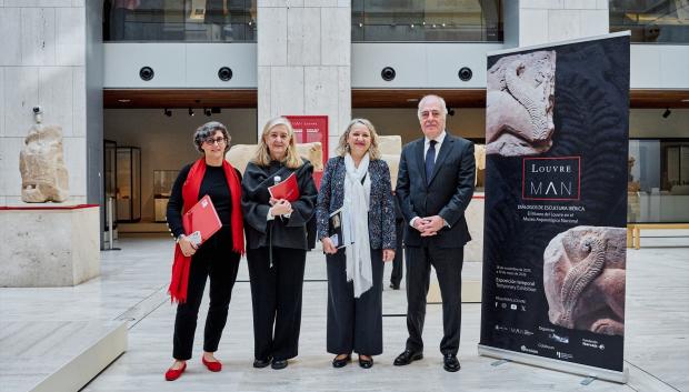 Fundación Ibercaja, el MAN y el Museo del Louvre presentan nueva exposición: un diálogo entre escultura ibérica