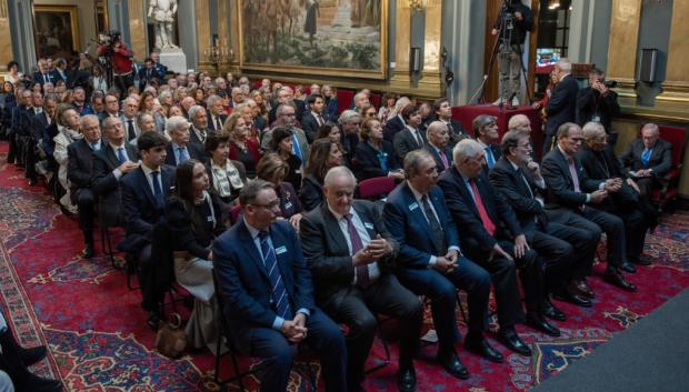 Imagen del Salón de Pasos Perdidos del Senado durante la ceremonia