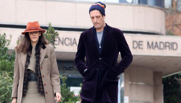 Luis Medina Abascal  y  Clara Caruana  el pasado 19 de marzo