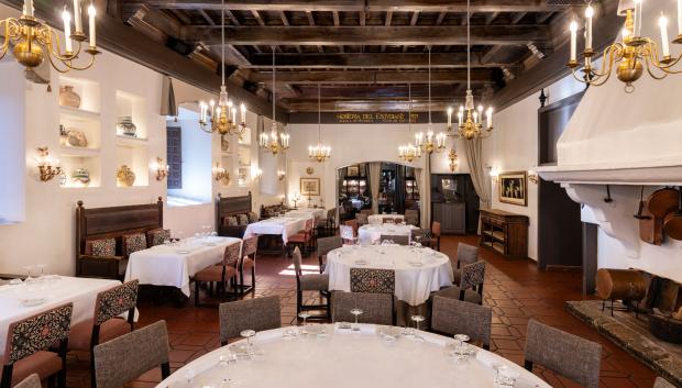 Comedor de la Hostería del Estudiante.