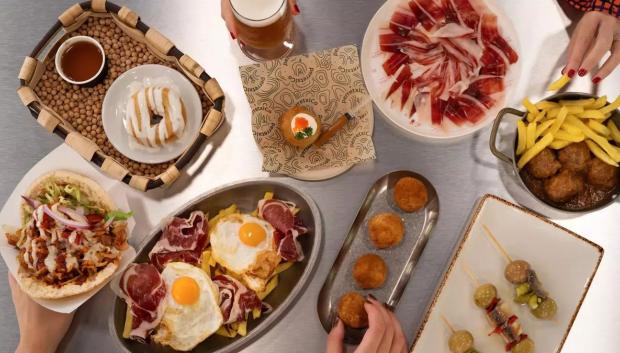 Propuesta gastronómica de Bernabéu Market