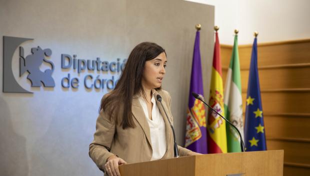 Ana Rosa Ruiz, delegada de Hacienda y Fondos Europeos de la Diputación de Córdoba