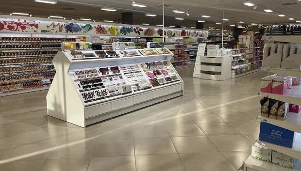 Imagen de la sección de Perfumería de un supermercado de Mercadona