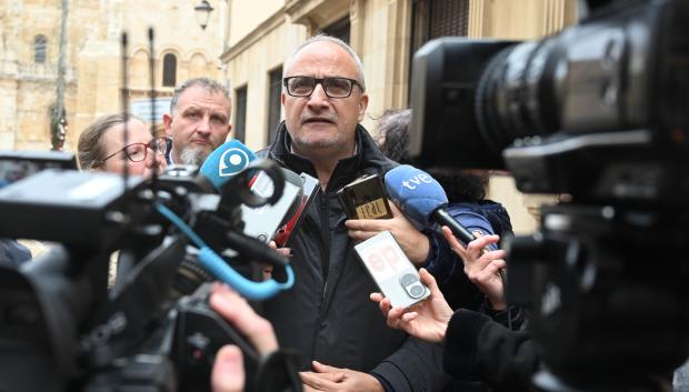 Olegario Ramón en la Audiencia Provincial de León