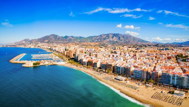 Playa de Fuengirola, en el corazón de la Costa del Sol