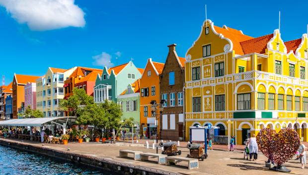 Willemstad, capital de Curazao.