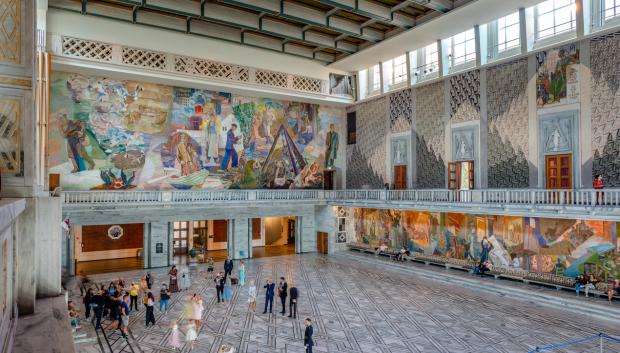 Ayuntamiento de Oslo (Rådhuset), donde se entrega el Nobel de la Paz