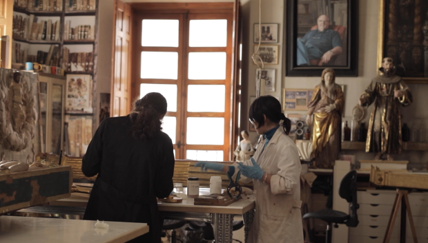 Restauración del retablo de la catedral de Cuenca