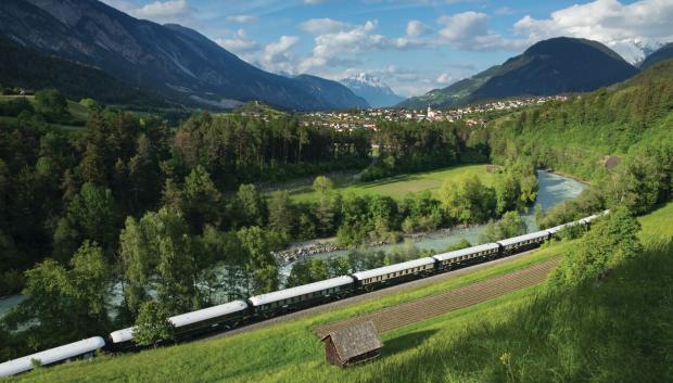 Viaje en el Orient-Express por Europa.
