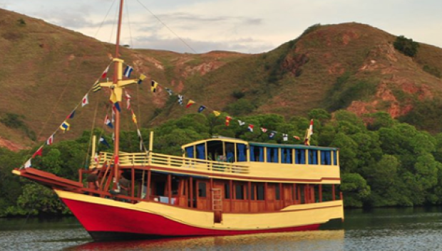 La embarcación KM Putri Sakinah en la que viajaban los cuatro españoles desaparecidos