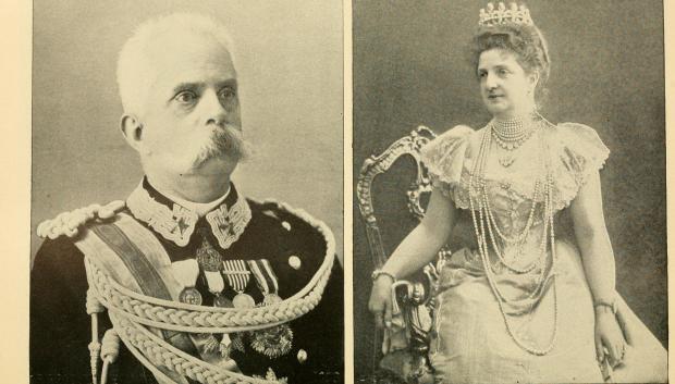 Humberto y Margherita de Saboya