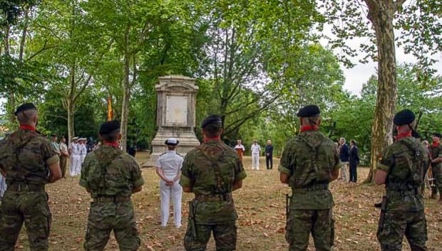 Ceremonia de cambio de Jurisdicción de la Isla de los Faisanes, entre España y Francia