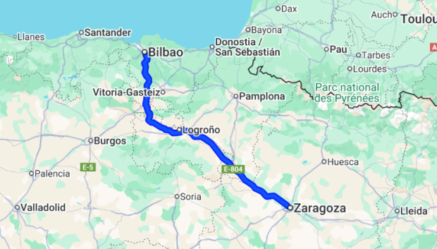 La cesión de titularidad hace referencia al tramo vasco de la AP-68