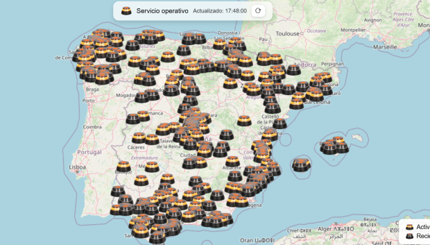 El mapa de balizas no es ninguna broma...