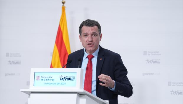 El consejero de Agricultura de la Generalitat, Òscar Ordeig