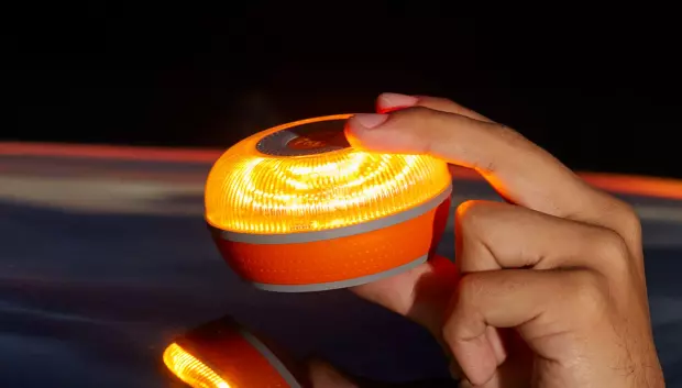 Flashled, una de las balizas de fabricación española