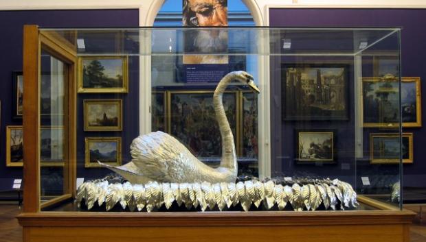 El Cisne de Plata en el Museo Bowes