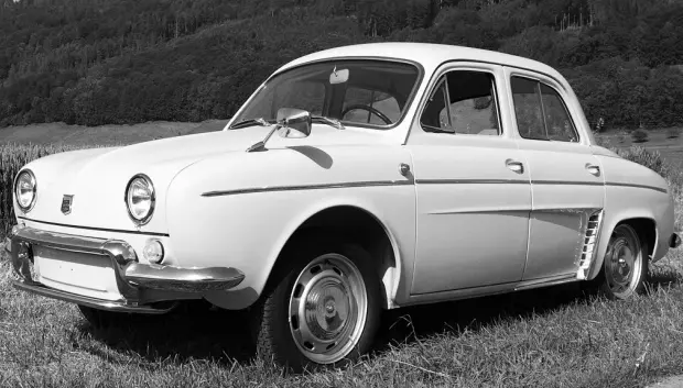Renault Dauphine, el coche con menos glamour en el que pudo ocurrir el siniestro