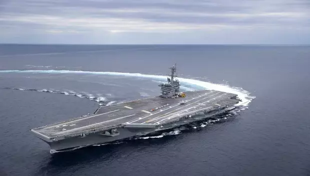 El portaaviones USS Abraham Lincoln