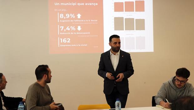 Imagen del alcalde de Sagunto Darío Moreno.