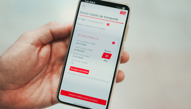 Abono transporte en el móvil