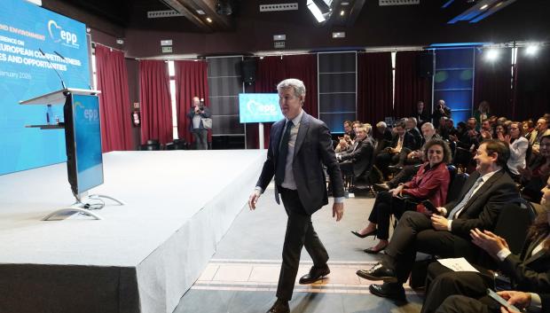 El presidente del Partido Popular, Alberto Núñez Feijóo