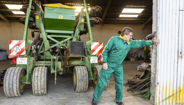 El alcalde de Villagarcía de Campos (Valladolid), César Herrero