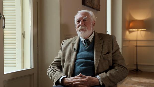 Eduardo Garrigues durante su entrevista con El Debate