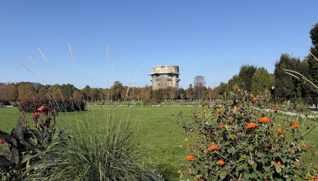 Torre de defensa antaérea de los nazis