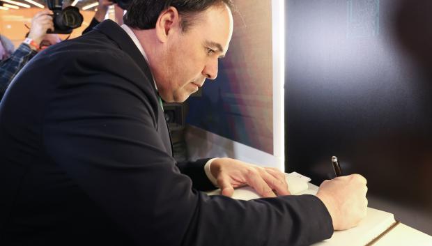 Imagen del presidente de la Generalitat, Juanfran Pérez Llorca