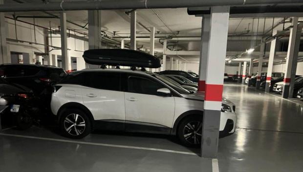 Los coches no caben donde antes sí cabían