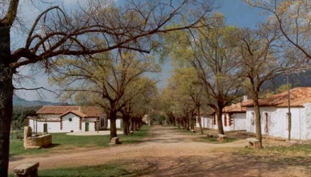 Casas obreros en La Garganta