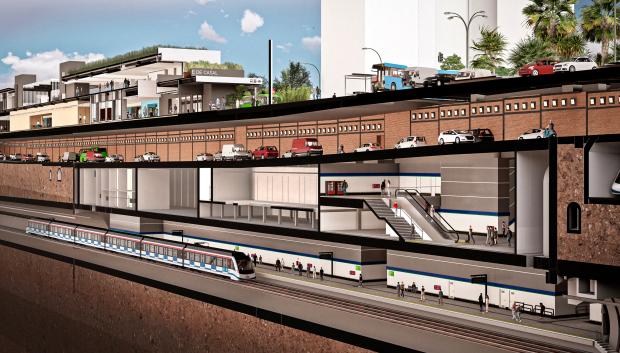 Así quedará el nuevo intercambiador de Conde de Casal