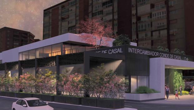 Así quedará el nuevo intercambiador de Conde de Casal